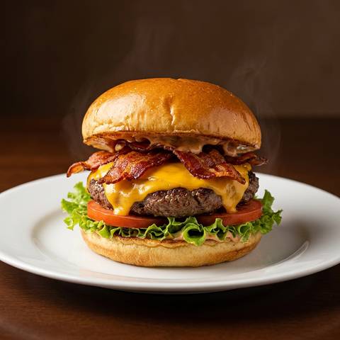Hamburguesa XL con tocineta